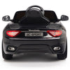 Licensed Black Maserati With RC Remote,Leather Seat,Rubber Tires ( Newest Version ).