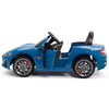 Licensed Blue Maserati With RC Remote,Leather Seat,Rubber Tires ( Newest Version ).