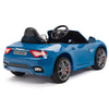 Licensed Blue Maserati With RC Remote,Leather Seat,Rubber Tires ( Newest Version ).