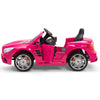 Licensed PINK Mercedes SL500 with Remote,Leather Seat,Rubber Tires (Newest Versión).