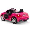 Licensed PINK Mercedes SL500 with Remote,Leather Seat,Rubber Tires (Newest Versión).