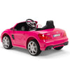 Licensed PINK Mercedes SL500 with Remote,Leather Seat,Rubber Tires (Newest Versión).