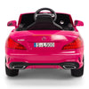 Licensed PINK Mercedes SL500 with Remote,Leather Seat,Rubber Tires (Newest Versión).