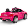 Licensed PINK Mercedes SL500 with Remote,Leather Seat,Rubber Tires (Newest Versión).