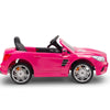 Licensed PINK Mercedes SL500 with Remote,Leather Seat,Rubber Tires (Newest Versión).