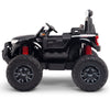 Monster BLACK Truck 4x4 With RC Remote,Rubber Tires (Newest Versión ).