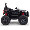 Monster BLACK Truck 4x4 With RC Remote,Rubber Tires (Newest Versión ).