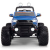 Monster BLUE Truck 4x4 With RC Remote,Rubber Tires (Newest Versión ).