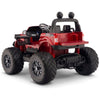 Monster RED Truck 4x4 With RC Remote,Rubber Tires (Newest Versión ).