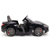 Licensed Black Maserati With RC Remote,Leather Seat,Rubber Tires ( Newest Version ).