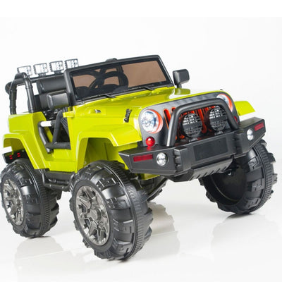 12V Ride On Green Car With RC Remote,3 Speeds,Mp3 Player (Newest Version)