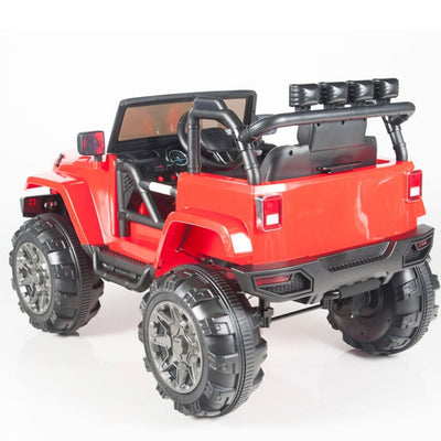 12V Ride On Red Car With RC Remote,3 Speeds,Mp3 Player (Newest Version)