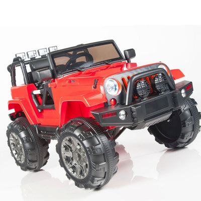 12V Ride On Red Car With RC Remote,3 Speeds,Mp3 Player (Newest Version)