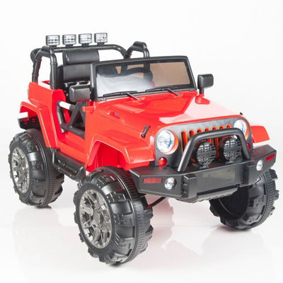 12V Ride On Red Car With RC Remote,3 Speeds,Mp3 Player (Newest Version)