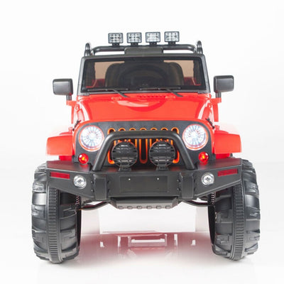 12V Ride On Red Car With RC Remote,3 Speeds,Mp3 Player (Newest Version)