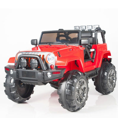 12V Ride On Red Car With RC Remote,3 Speeds,Mp3 Player (Newest Version)