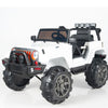 12V Ride On White Car With RC Remote,3 Speeds,Mp3 Player (Newest Version)