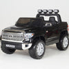 Licensed Black 12V Big Motors Toyota Tundra With Rubber Tires,RC Remote (Newest Versión )