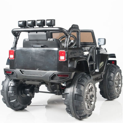 12V Ride On Black Car With RC Remote,3 Speeds,Mp3 Player (Newest Version)