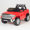 Licensed Red 12V Big Motors Toyota Tundra With Rubber Tires,RC Remote (Newest Versión )