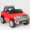 Licensed Red 12V Big Motors Toyota Tundra With Rubber Tires,RC Remote (Newest Versión )