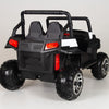 Two seater RED UTV 4x4 12Volt with Remote and Rubber Tires.