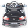 Black Licensed Mercedes 12V Ride On with RC/Remote,Mp3 Player,Real EVA Rubber Tires (Latest Versión).