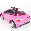 Pink Licensed Mercedes 12V Ride On with RC/Remote,Mp3 Player,Real EVA Rubber Tires (Latest Versión).