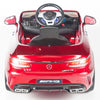 Red Licensed Mercedes 12V Ride On with RC/Remote,Mp3 Player,Real EVA Rubber Tires (Latest Versión).