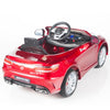 Red Licensed Mercedes 12V Ride On with RC/Remote,Mp3 Player,Real EVA Rubber Tires (Latest Versión).