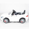 White Licensed Mercedes 12V Ride On with RC/Remote,Mp3 Player,Real EVA Rubber Tires (Latest Versión).