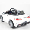 White Licensed Mercedes 12V Ride On with RC/Remote,Mp3 Player,Real EVA Rubber Tires (Latest Versión).