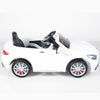 White Licensed Mercedes 12V Ride On with RC/Remote,Mp3 Player,Real EVA Rubber Tires (Latest Versión).