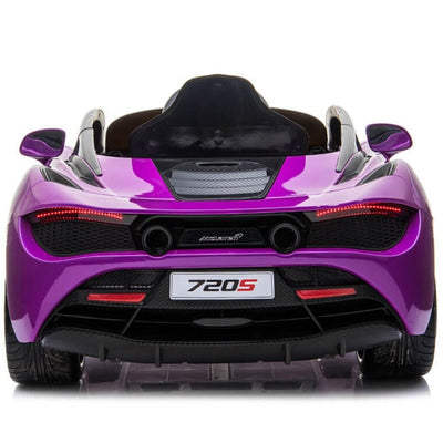 Licensed Purple 12V Battery powered kids electric car With Leather seat,12Volt Motors,RC Remote ( Newest Versión )