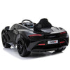 Licensed Black 12V Battery powered kids electric car With Leather seat,12Volt Motors,RC Remote ( Newest Versión )