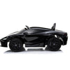 Licensed Black 12V Battery powered kids electric car With Leather seat,12Volt Motors,RC Remote ( Newest Versión )