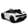 Licensed White McLaren 720s With Leather seat,12Volt Motors,RC Remote ( Newest Versión )