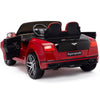 Licensed Bentley BLACK-RED GT Super Sports RC/Remote Real EVA Rubber Tires (Newest Versión )