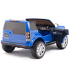 Licensed Discovery Ride On BLUE Truck R/C Remote,Real EVA Rubber Tires,Leather Seat