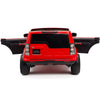 Licensed Discovery Ride On RED Truck R/C Remote,Real EVA Rubber Tires,Leather Seat