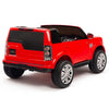 Licensed Discovery Ride On RED Truck R/C Remote,Real EVA Rubber Tires,Leather Seat