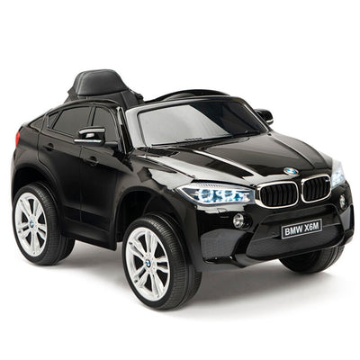 Licensed BLACK BMW Ride On car with R/C Remote and Leather Seat (NEWEST VERSION )