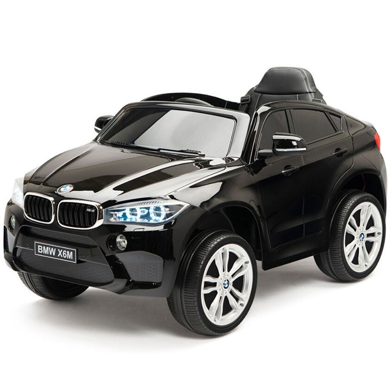 Licensed BLACK BMW Ride On car with R/C Remote and Leather Seat (NEWEST VERSION )