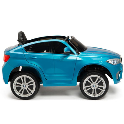 Licensed BLUE BMW Ride On car with R/C Remote and Leather Seat (NEWEST VERSION )