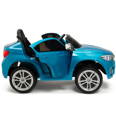 Licensed BLUE BMW Ride On car with R/C Remote and Leather Seat (NEWEST VERSION )