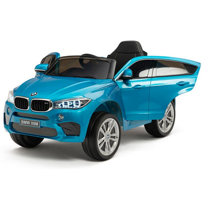 Licensed BLUE BMW Ride On car with R/C Remote and Leather Seat (NEWEST VERSION )