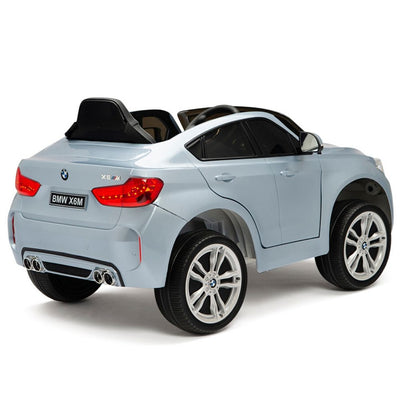 Licensed BLUE-SILVER BMW Ride On car with R/C Remote and Leather Seat (NEWEST VERSION )