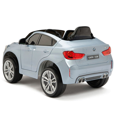 Licensed BLUE-SILVER BMW Ride On car with R/C Remote and Leather Seat (NEWEST VERSION )