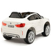 Licensed WHITE BMW Ride On car with R/C Remote and Leather Seat (NEWEST VERSION )