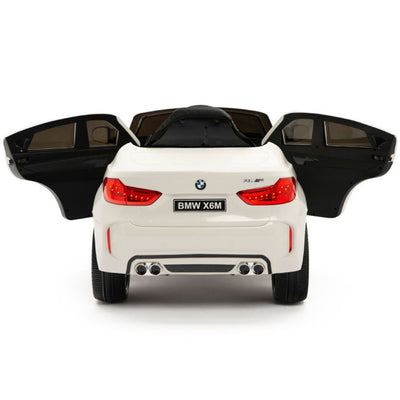 Licensed WHITE BMW Ride On car with R/C Remote and Leather Seat (NEWEST VERSION )